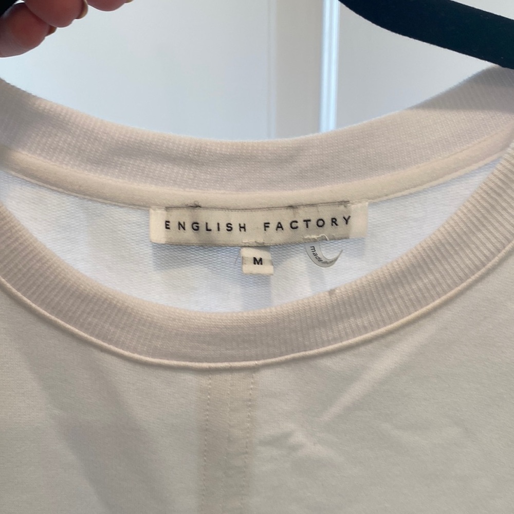 English Factory White Dress